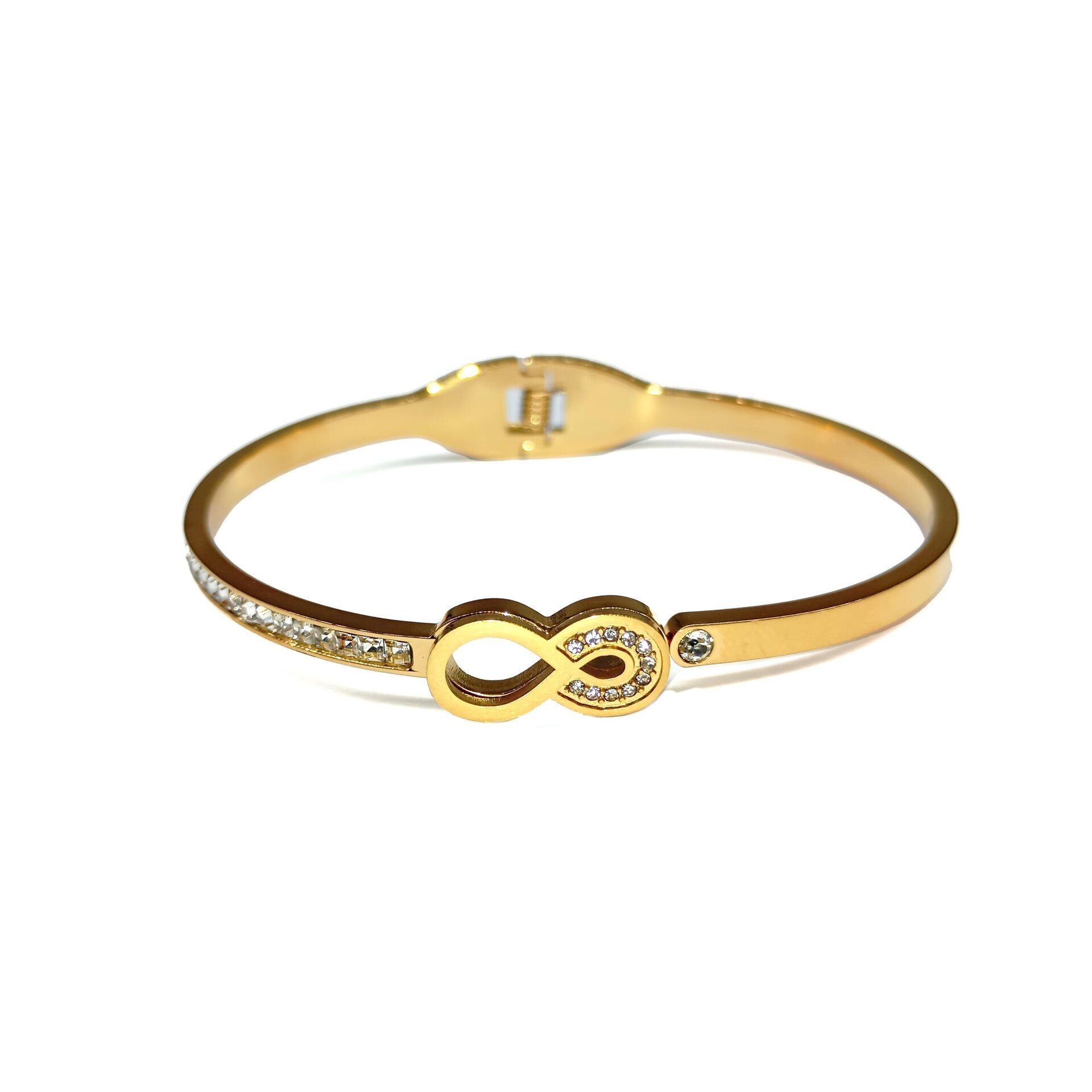 Brazalete infinito dorado - 2