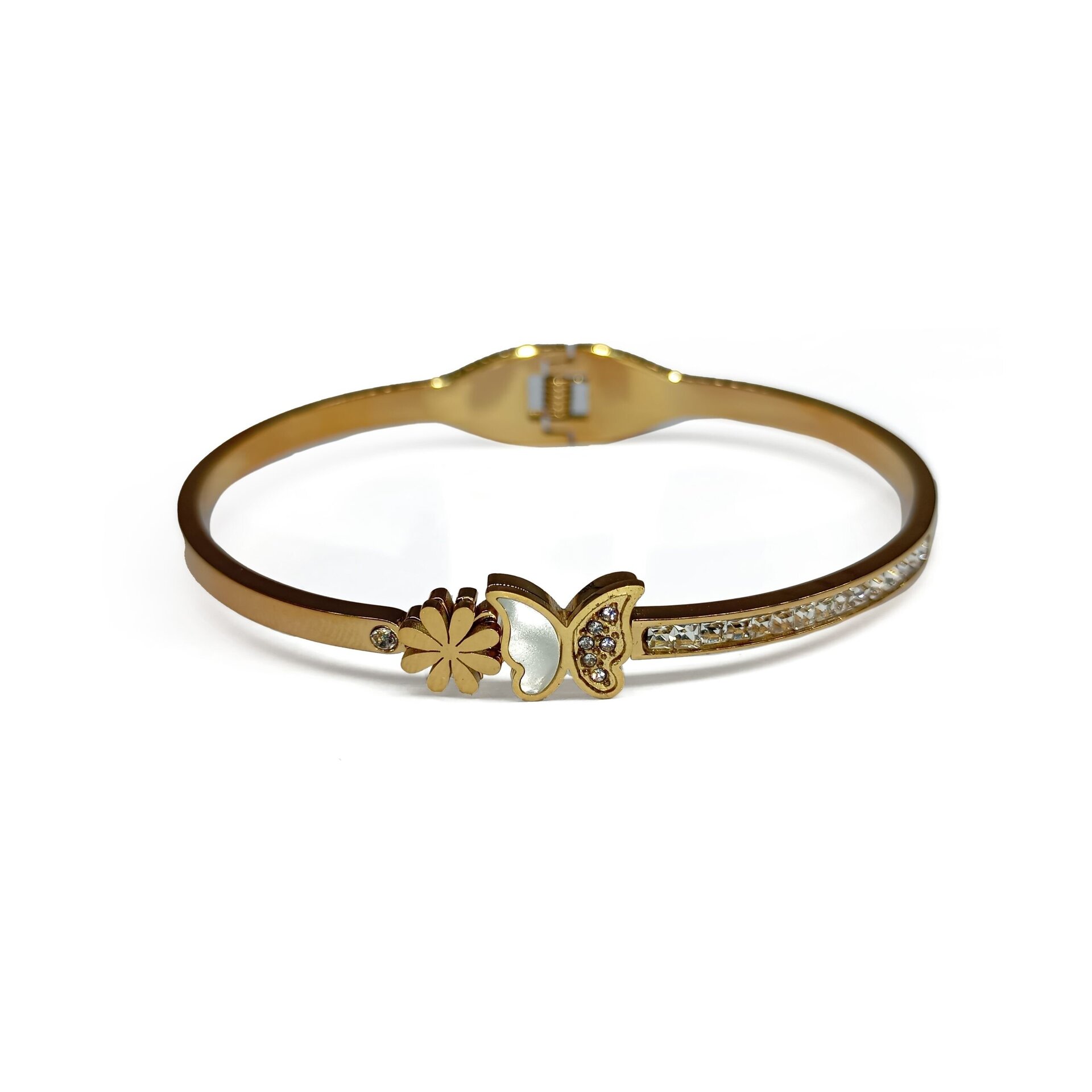 Brazalete mariposa dorado - 2