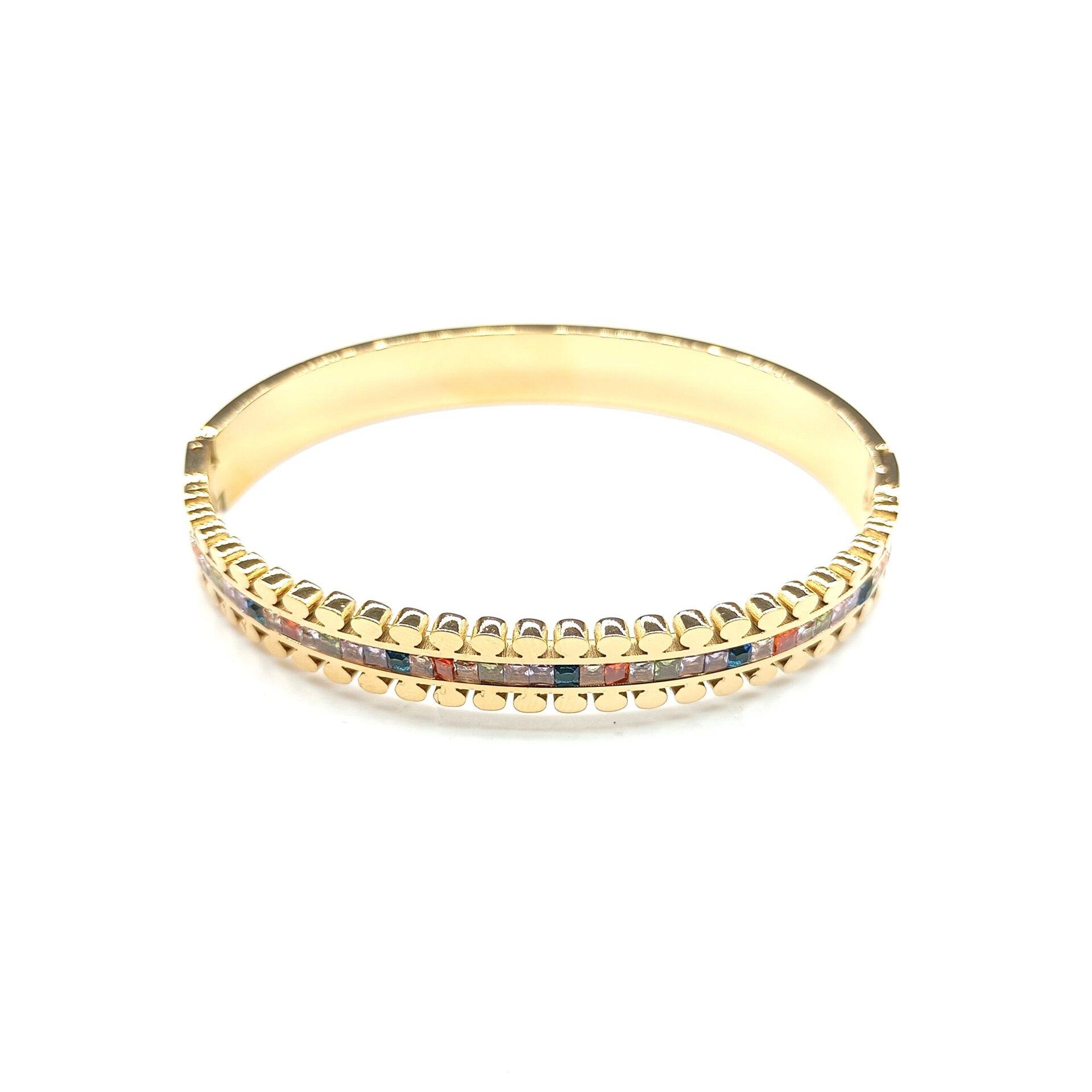 Brazalete colores dorado - 2